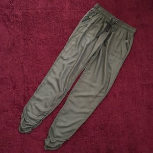 Women's Olive Drawstring Jogger Pants